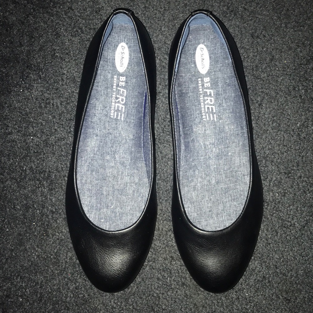 Dr.Scholl’s black flats size 7